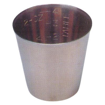 Medegen Stainless Steel Medicine Cup, 2 oz - Each - Image 1