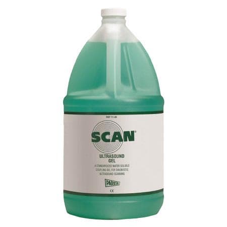 Scan Ultrasound Gel, Transmission, Light Green, 3.8 Liter (1 Gallon) Dispenser Bottle - Case of 4 - Image 1