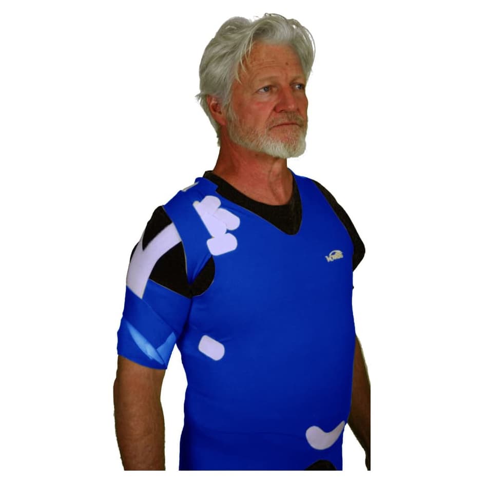 TheraTogs Ultra Full Body System, Adult Male Medium, Royal Blue - Image 1