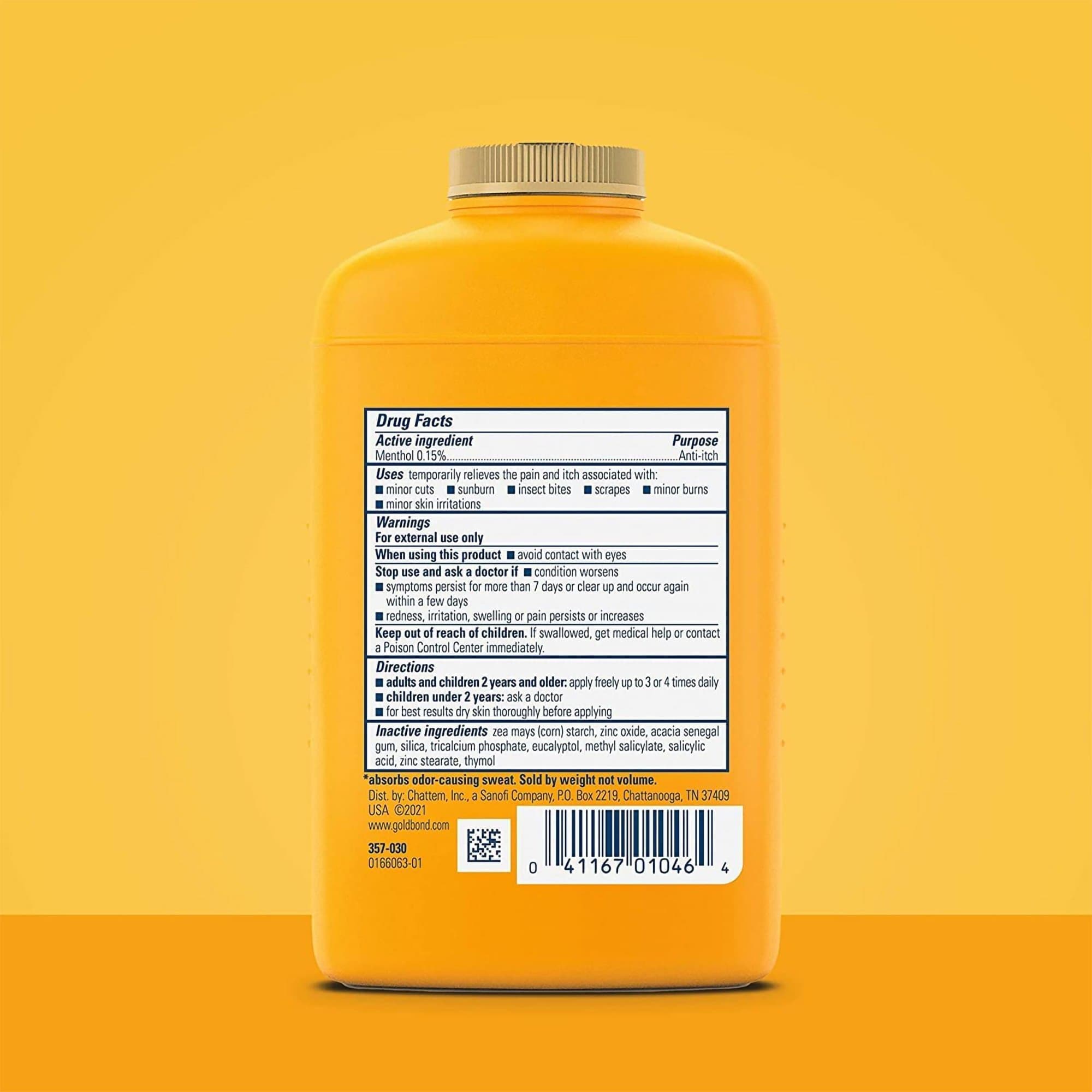 Gold Bond Medicated Original Strength Anti-Itch Body Powder - Image 2