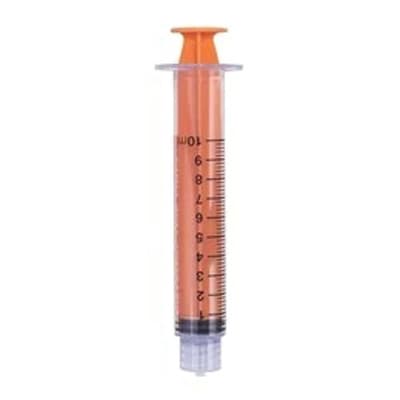 Medela NuTrio TwistLok Enteral Syringes, 10 mL - Case of 100 - Image 1
