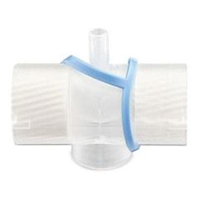 CircuitLife Tracheostomy HME T-Connector with O₂ Port - Image 1