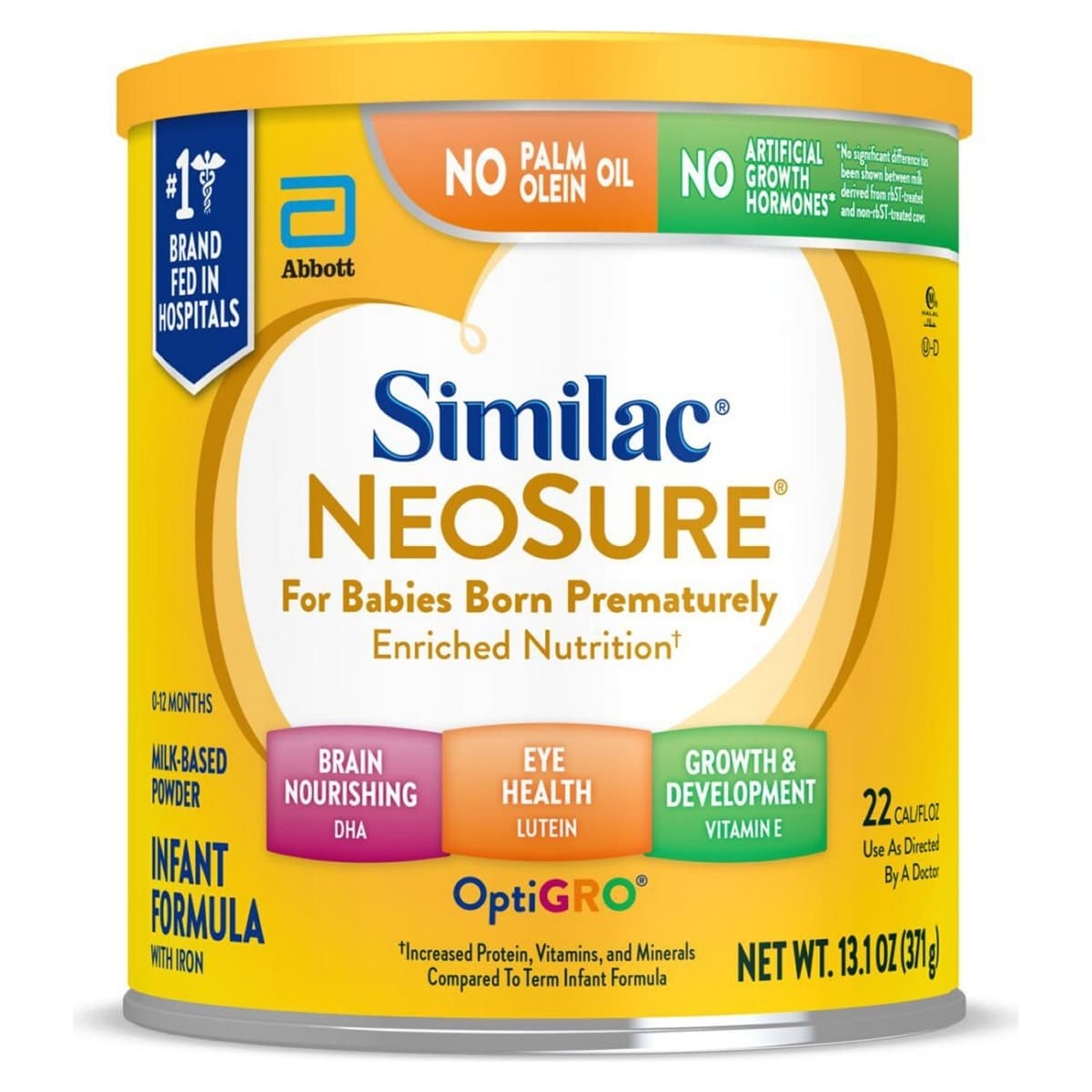 Similac NeoSure Infant Formula with iron, Powder - Image 1