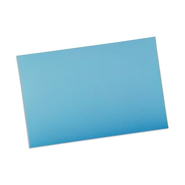 Rolyan Ezeform Splinting Material, Solid, Light Blue, 1/8 x 24 x 36 Inch - Case of 2 - Image 1