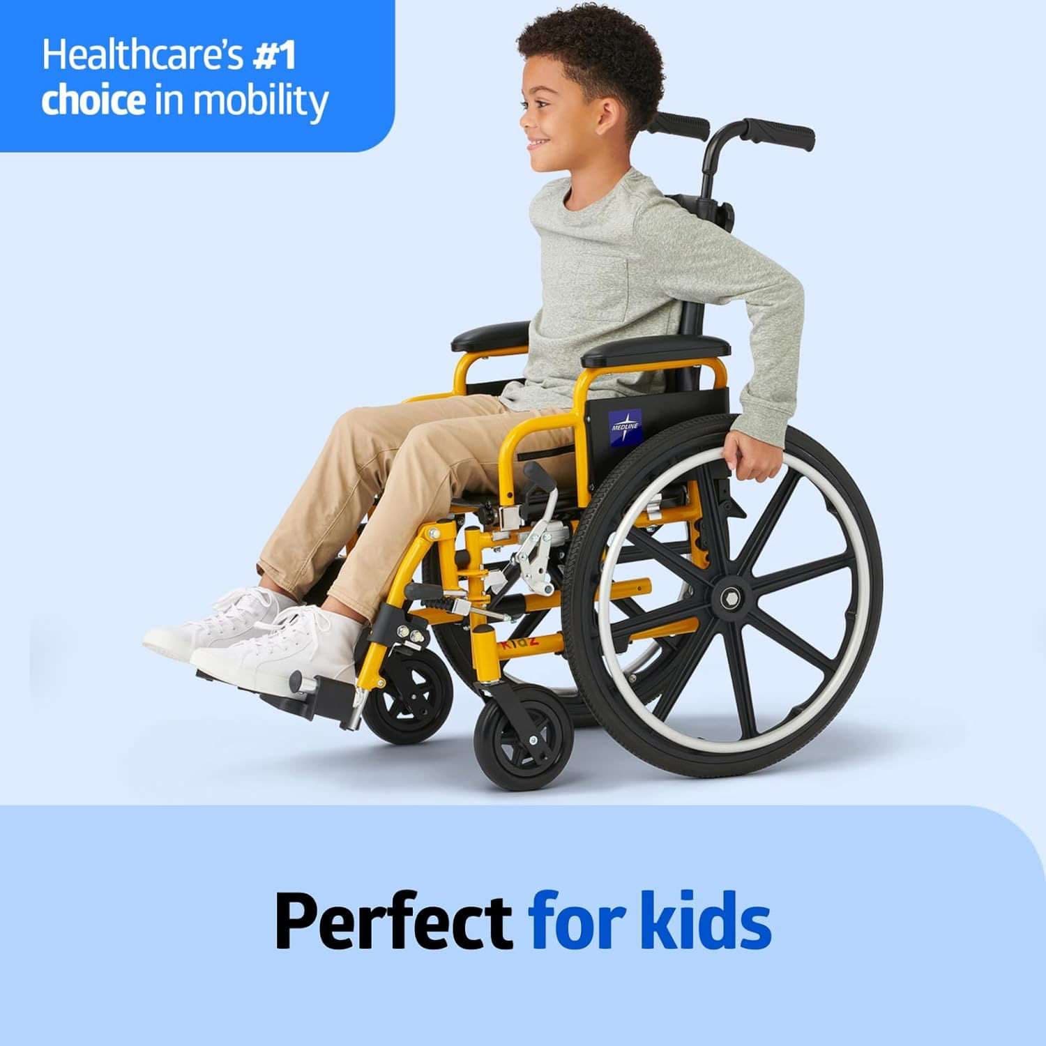 Medline Kidz Pediatric Wheelchair - Image 6