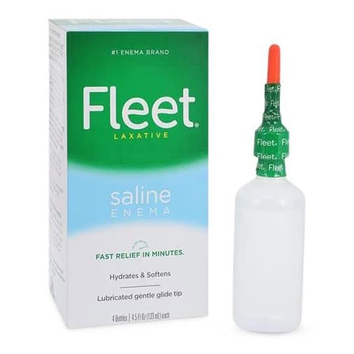 CB Fleet Enema Laxative Saline, 4-1/2 oz