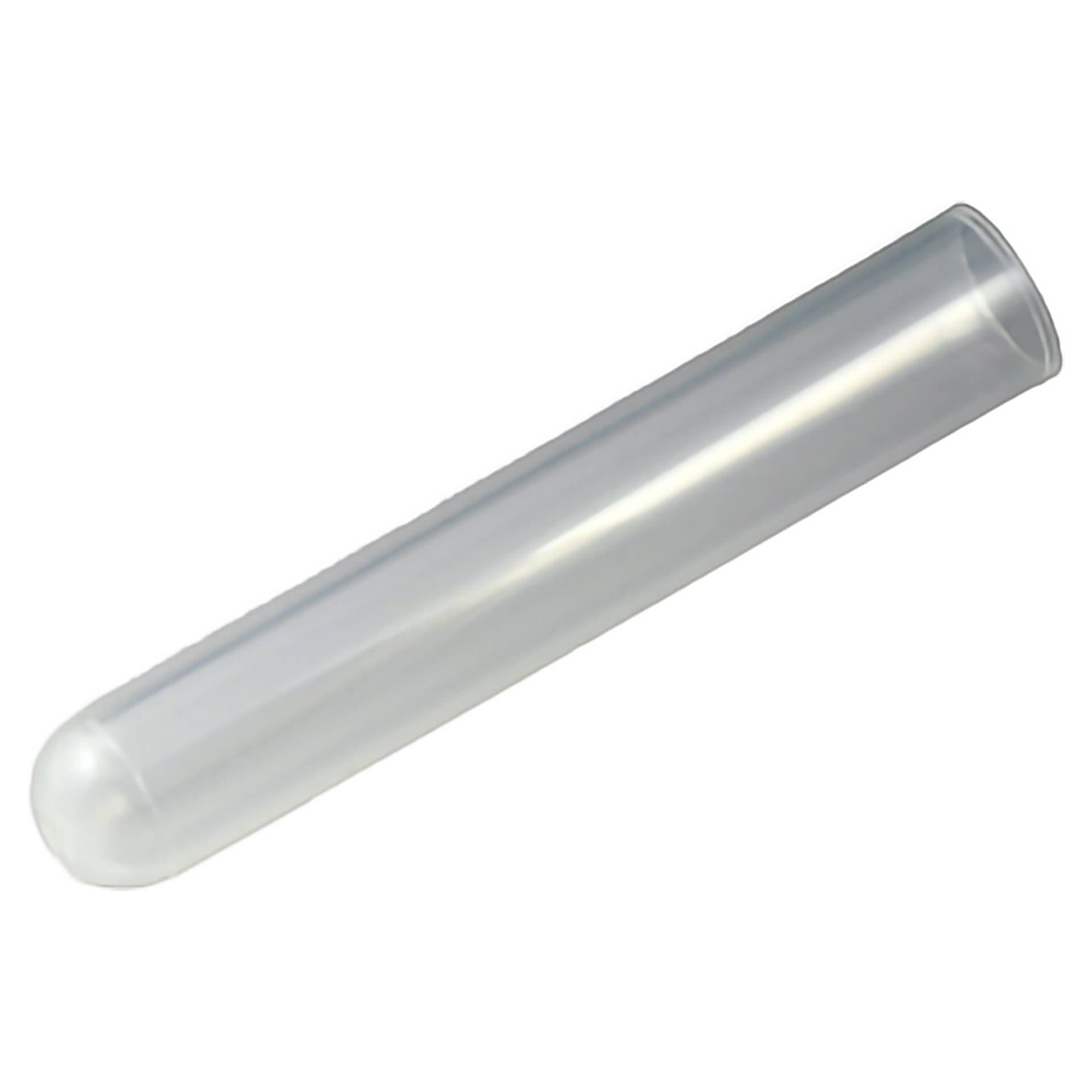 McKesson Test Tube Plain NonSterile Translucent Tube, 13 x 75 mm, Round Bottom, 5 mL - Case of 4000 - Image 1