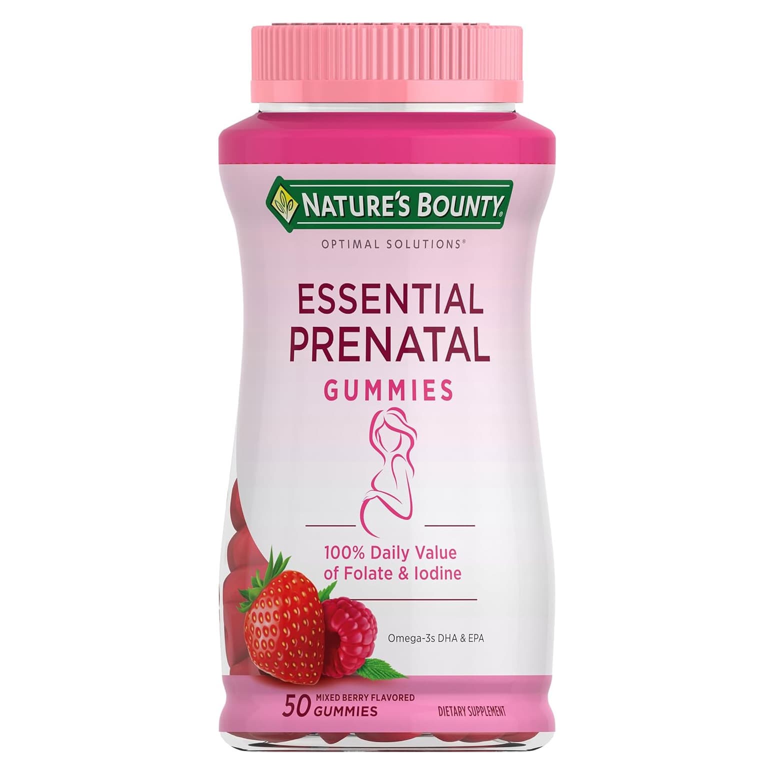 Nature's Bounty Optimal Solutions Essential Prenatal Gummies - Bottle of 50 - Image 1