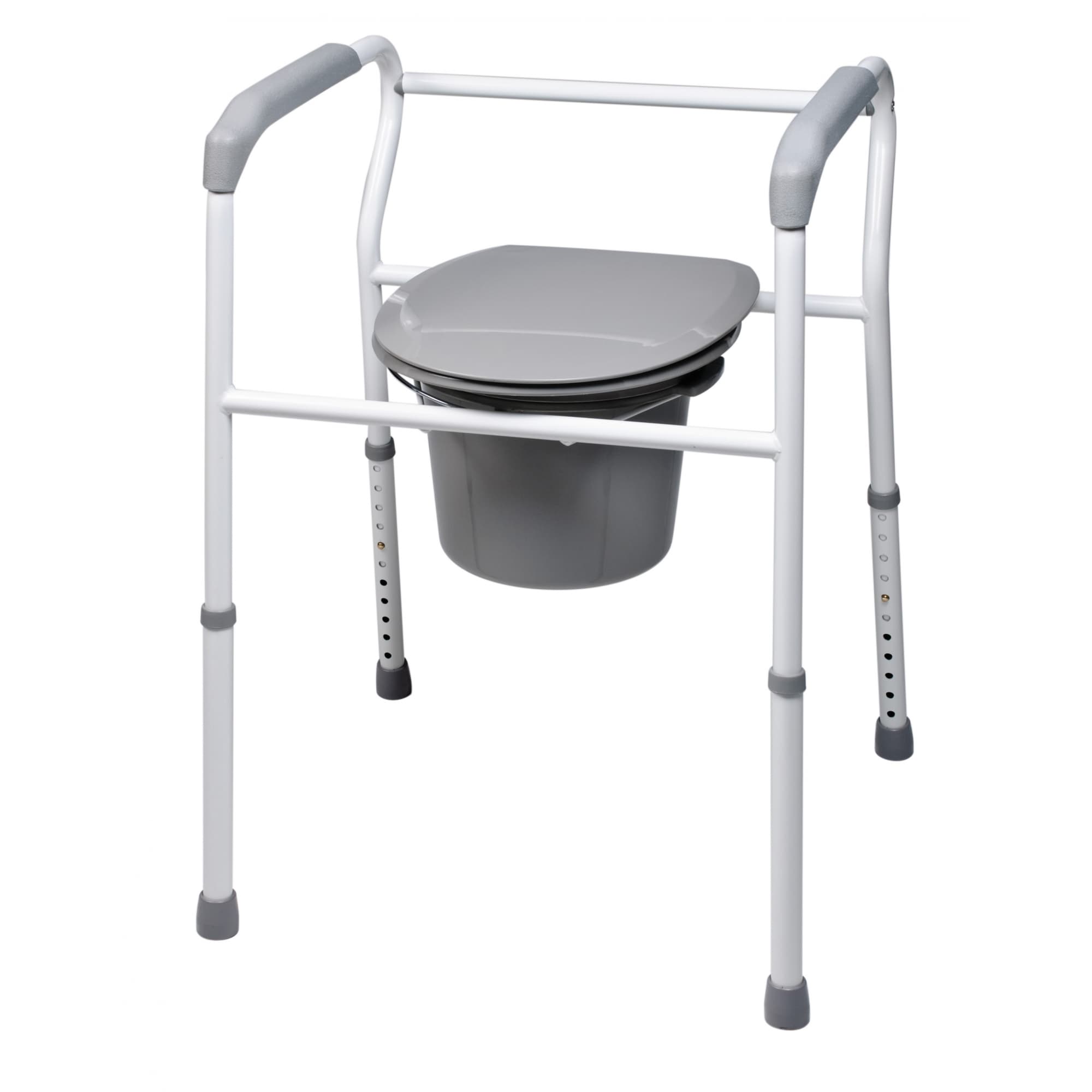 Lumex Platinum Collection 3-in-1 Steel Commode - Case of 4 - Image 2