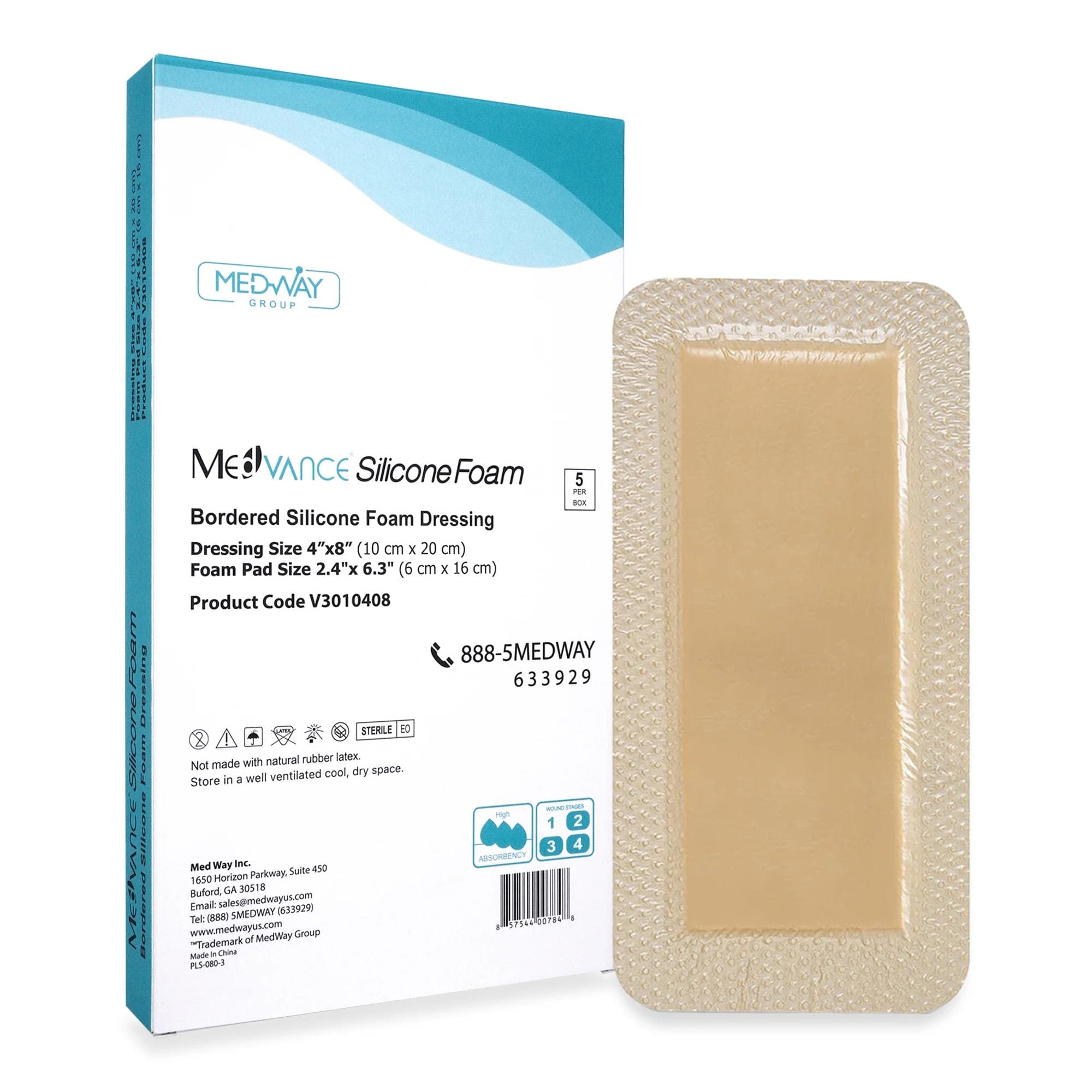MedVance Bordered Silicone Foam Dressing - Image 2