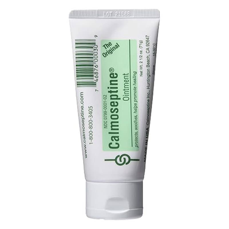 Calmoseptine Moisture Barrier Ointment, Tube, 2.5 oz - Case of 12 - Image 1