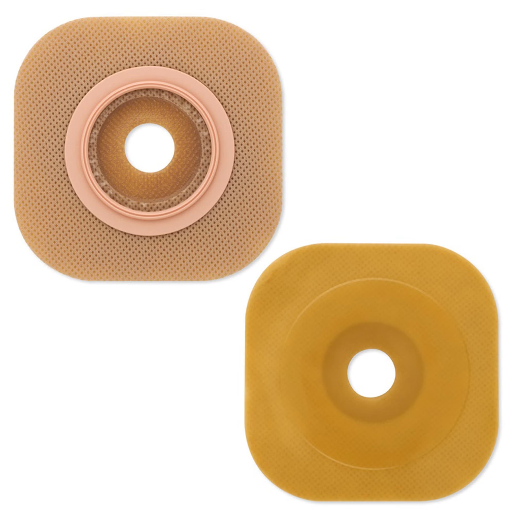New Image Flat FlexWear Skin Barrier, 2-1/4 Inch Flange, Up to 1-3/4 Inch Stoma - Each - Image 1