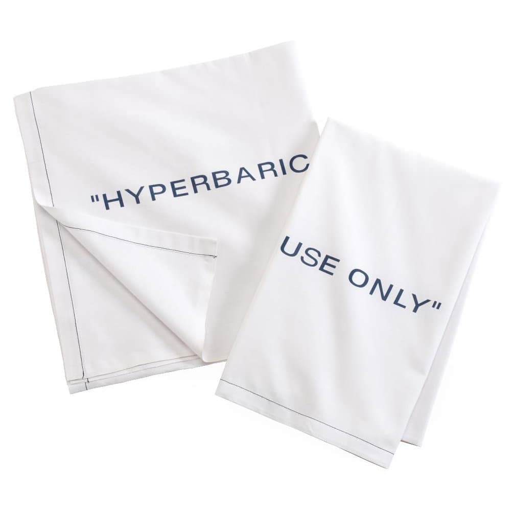 Medline Hyperbaric Cotton Pillowcase, White - Dozen of 12 - Image 1