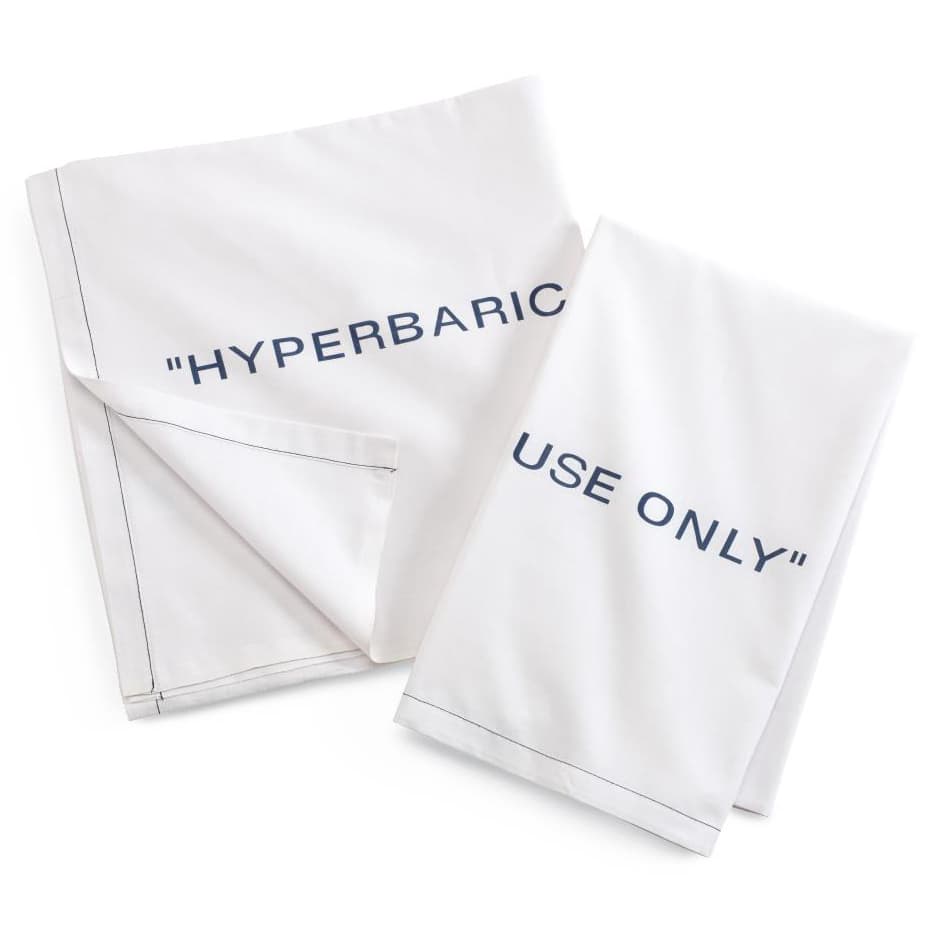 Medline Hyperbaric Cotton Flat Bed Sheet, 66" × 115" - Dozen of 12 - Image 2