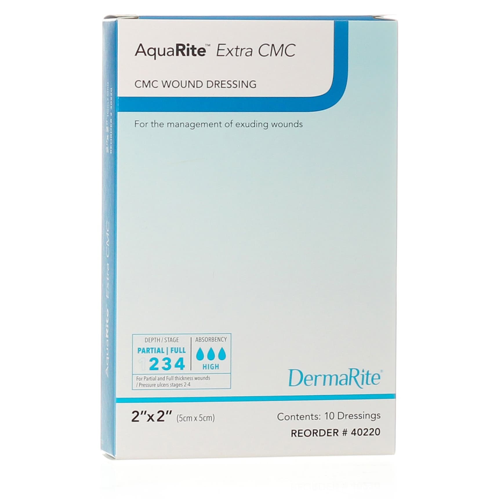 DermaRite AquaRite Extra CMC Cellulose Dressing - Image 4
