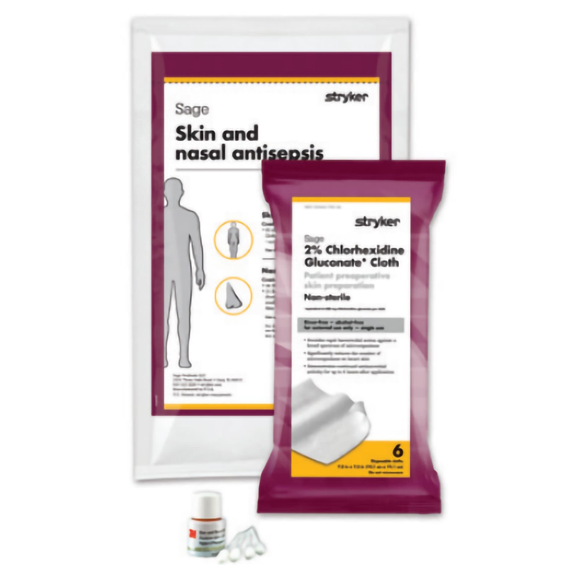 Sage Nose To Toes Skin and Nasal Prep Kit Wipe - Each - Image 1