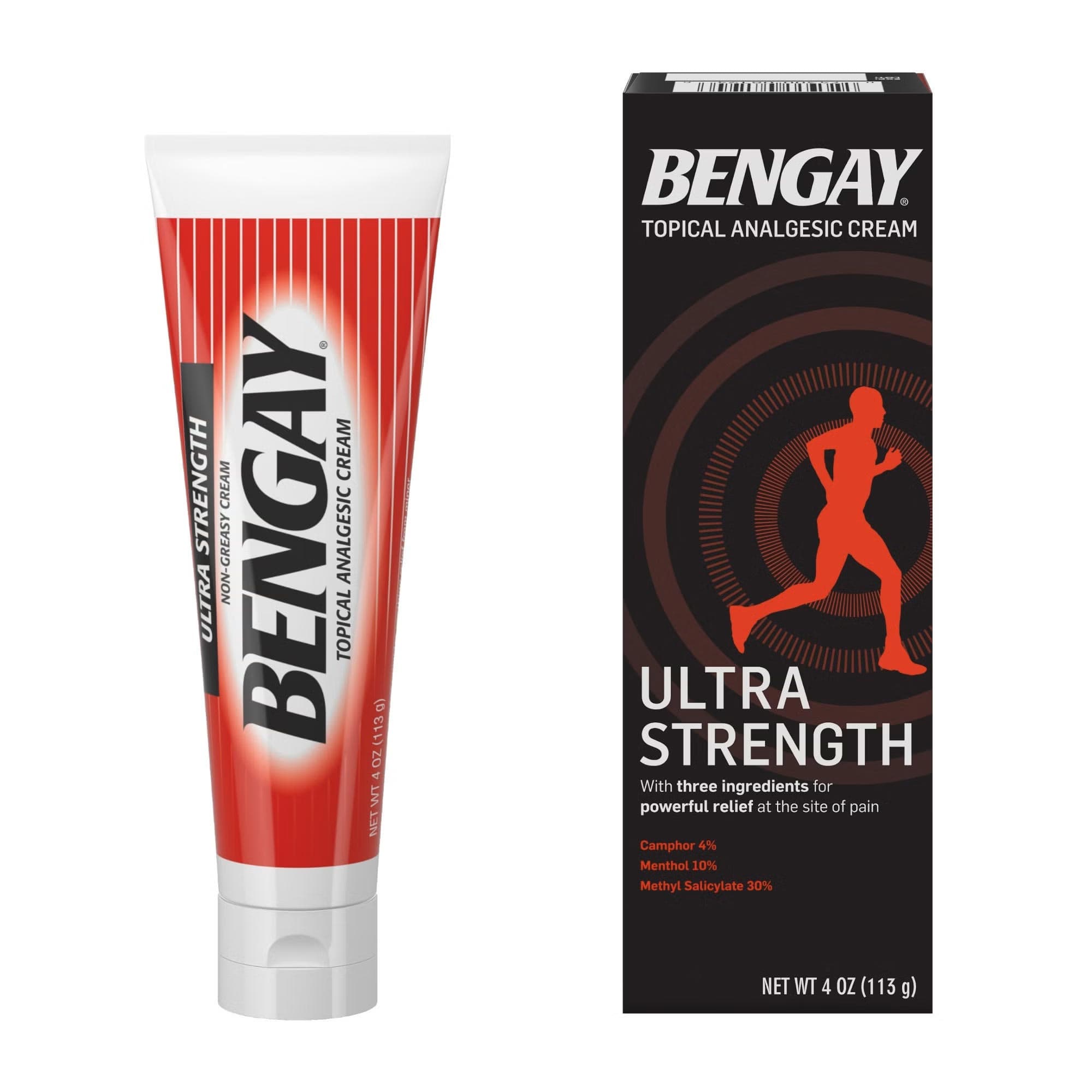 Bengay Ultra Strength Topical Analgesic Cream, 4 oz - Image 1