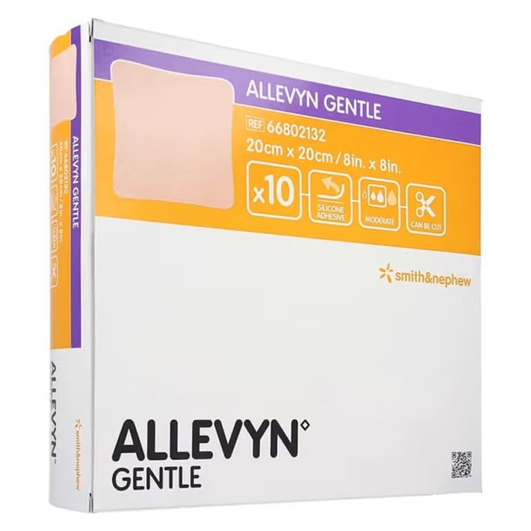 Allevyn Gentle Adhesive Hydrocellular Foam Dressing without Border - Image 4