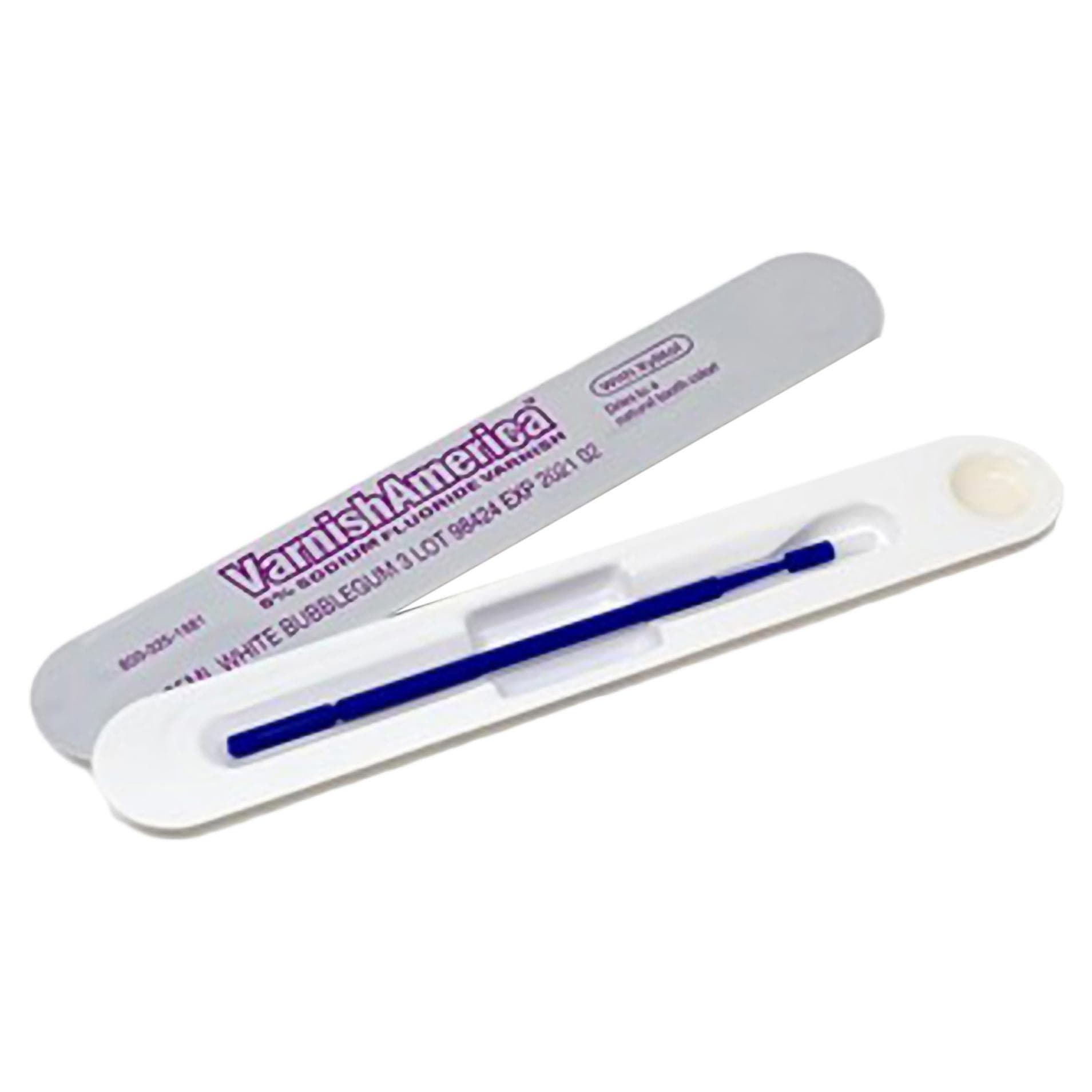 VarnishAmerica 5% Sodium Flouride Varnish, Bubblegum - Box of 200 - Image 1