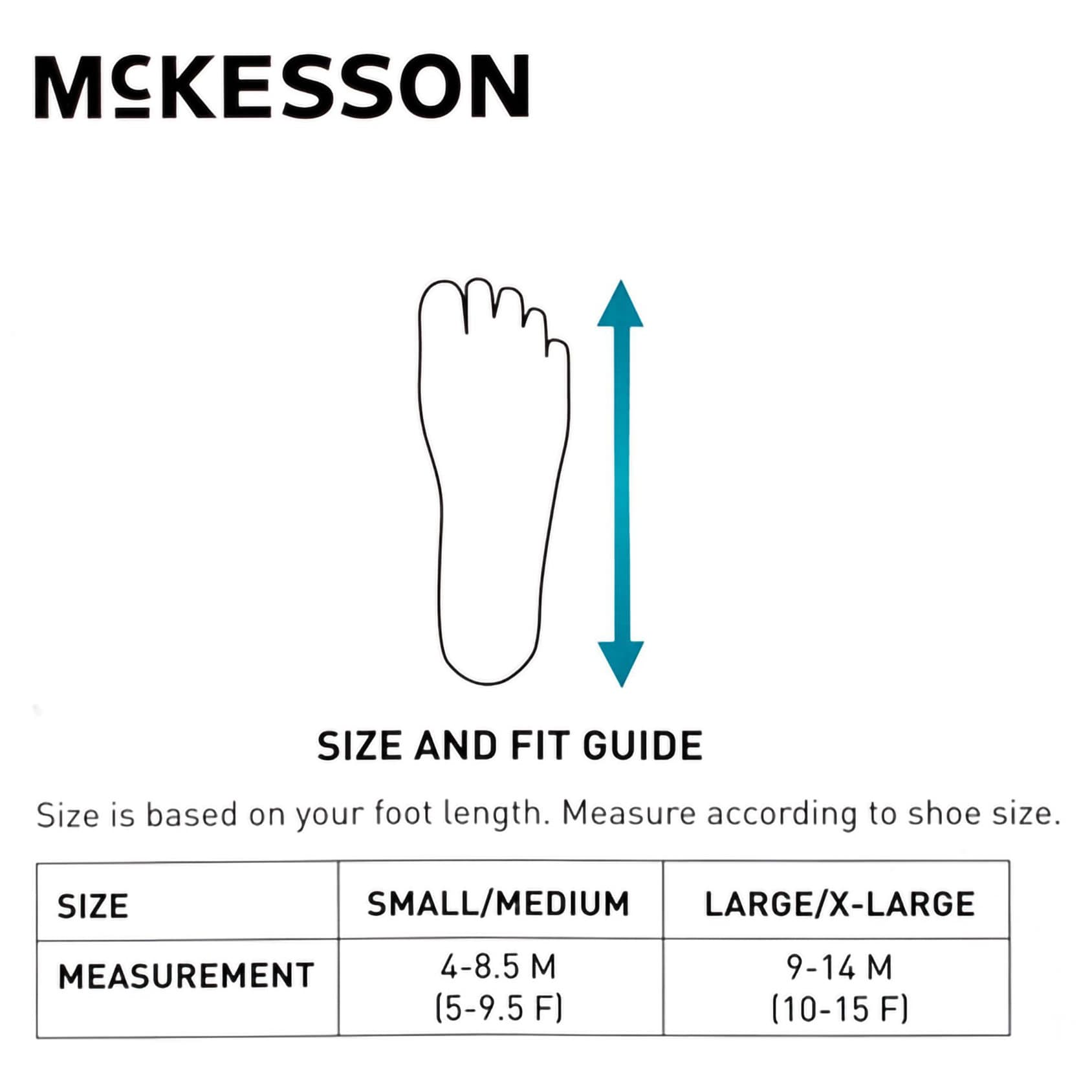 McKesson Dorsal Night Splint Hook and Loop Closure Black - Image 3
