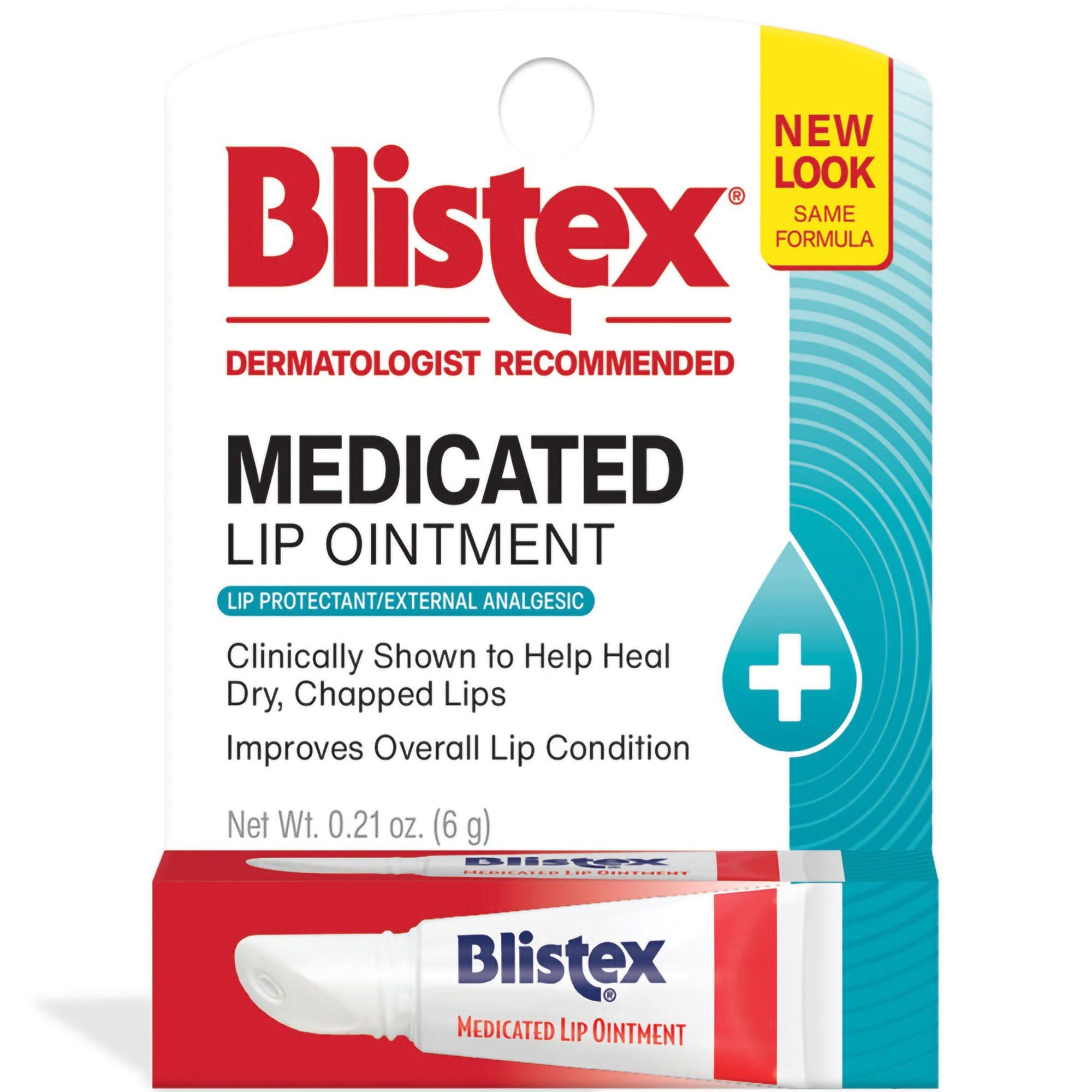 Blistex Medicated Lip Ointment, 0.21 - Case of 12