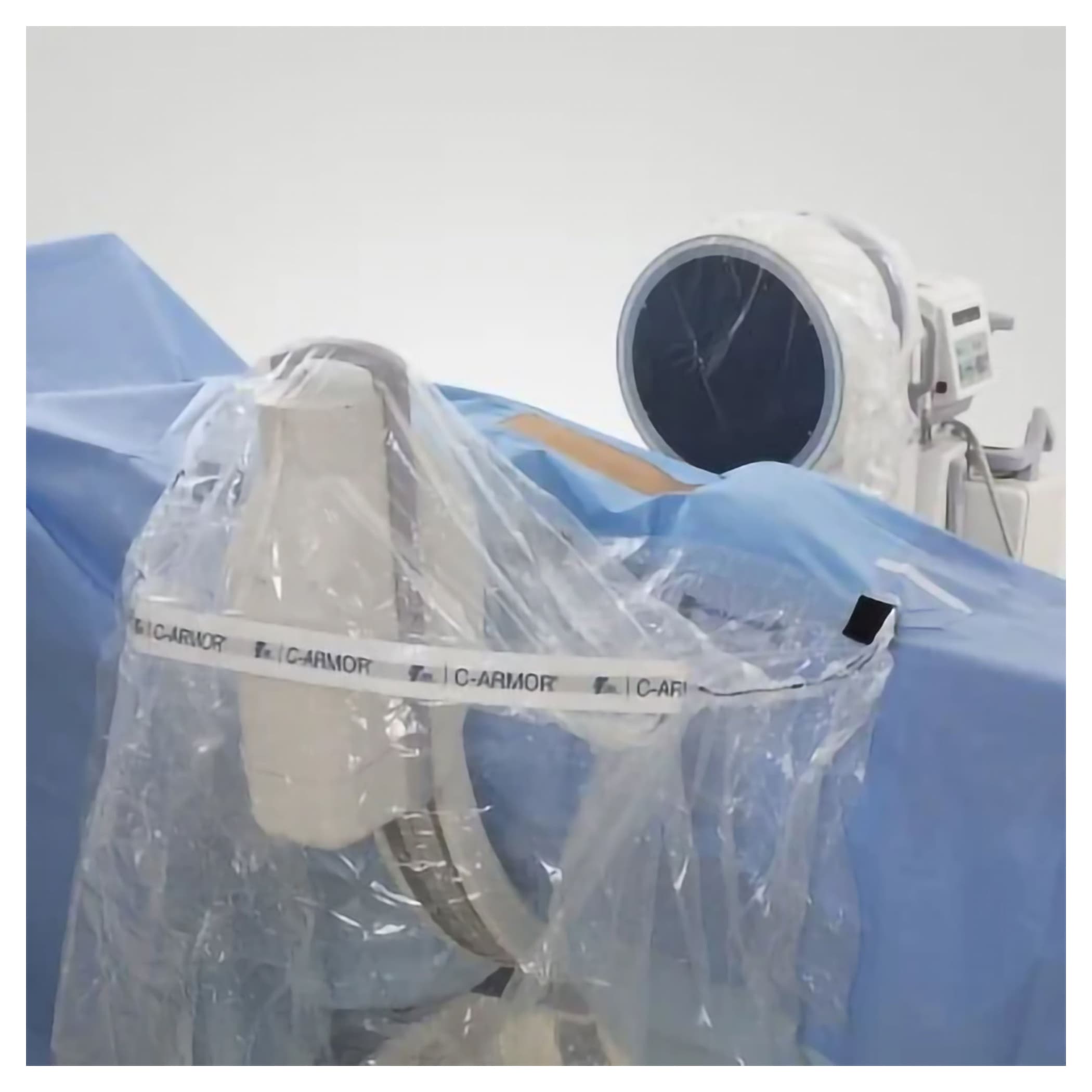 Tidi C-Arm Drape Transparent 42 x 74 Inch Sterile - Case of 20 - Image 1