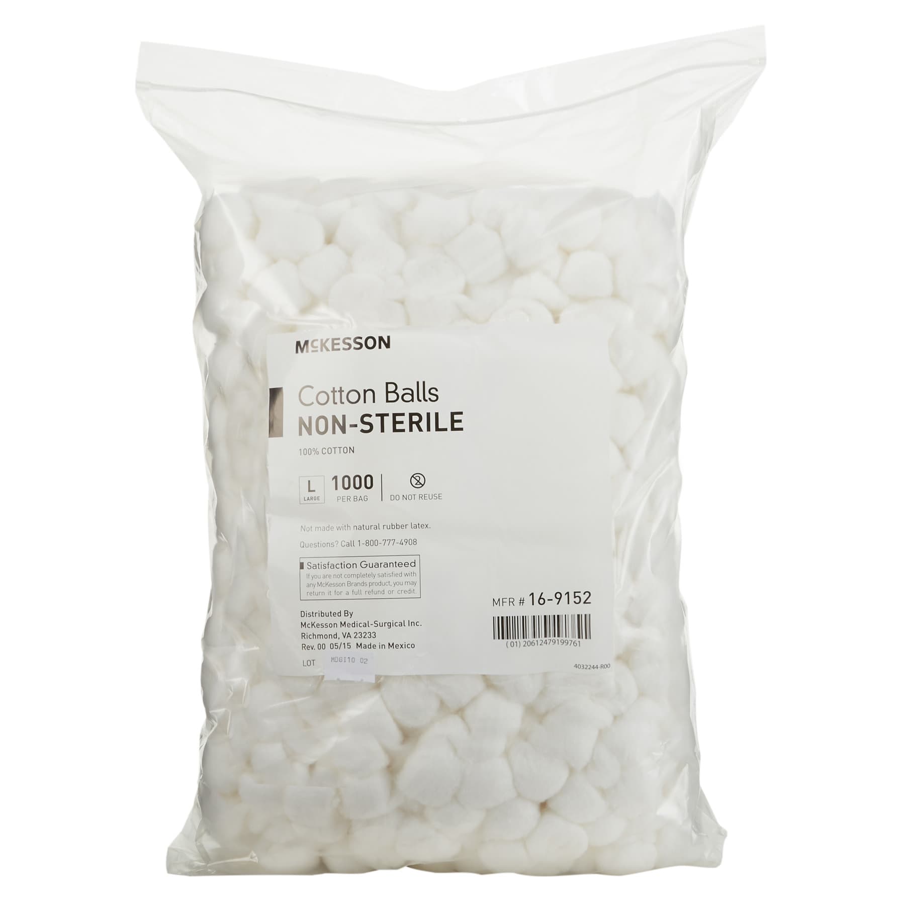 McKesson Cotton Ball White NonSterile - Image 3
