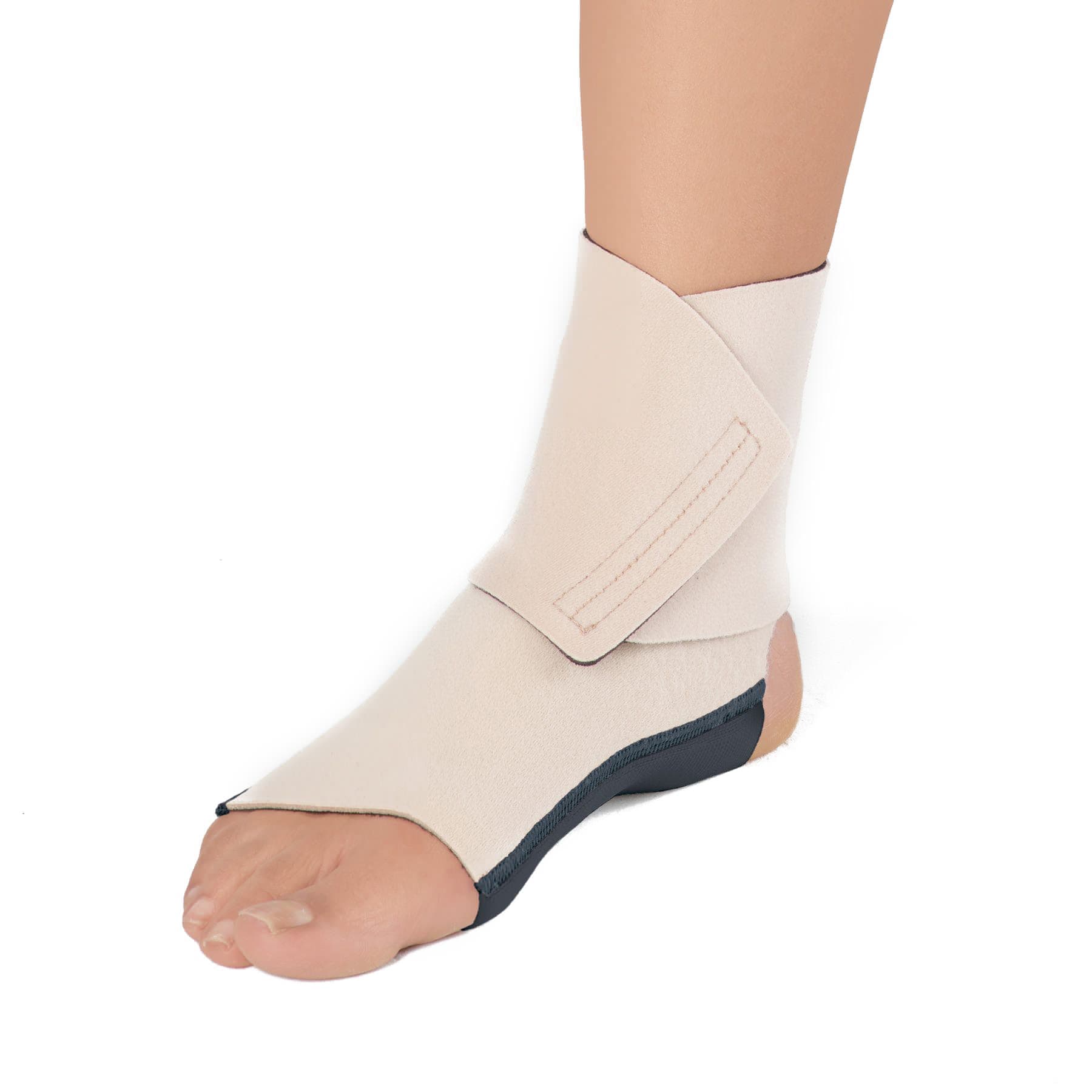 ReadyWrap Foot SL Compression Wrap, Left, Long, Large, Beige - Image 1