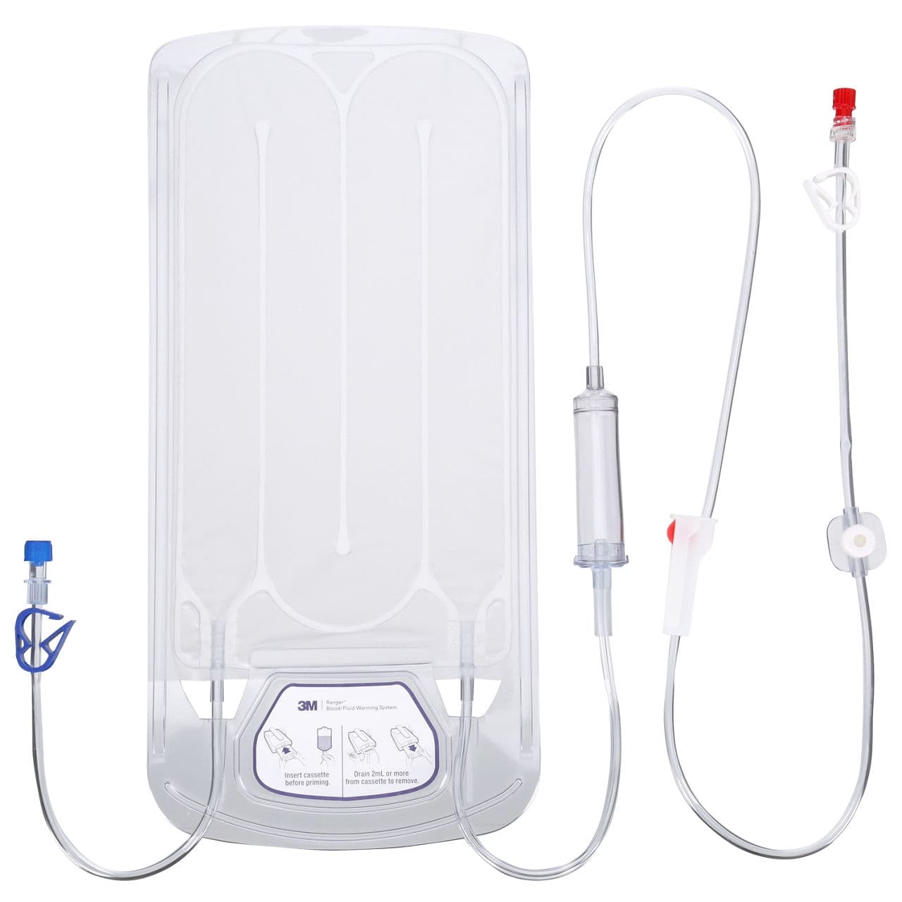 3M Ranger Blood/Fluid Warming Standard Flow Set, 39 mL, 30 Inch Tubing - Case of 10 - Image 1