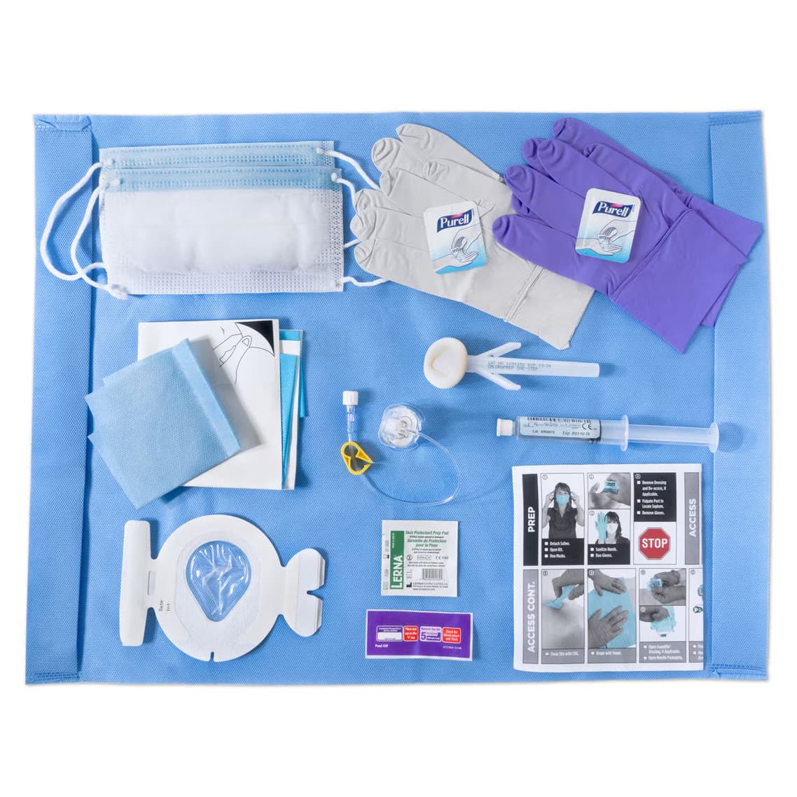 PowerLoc MAX Power-Injectable Infusion Kit with Y-Injection Site - Image 1