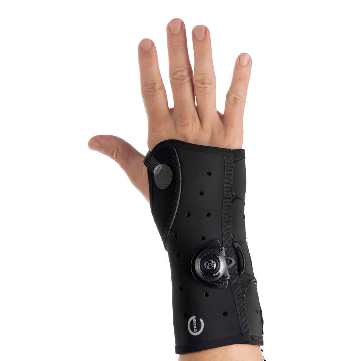 Exos Wrist Brace with Boa Lacing System, Small, Black, Left Hand - Image 1