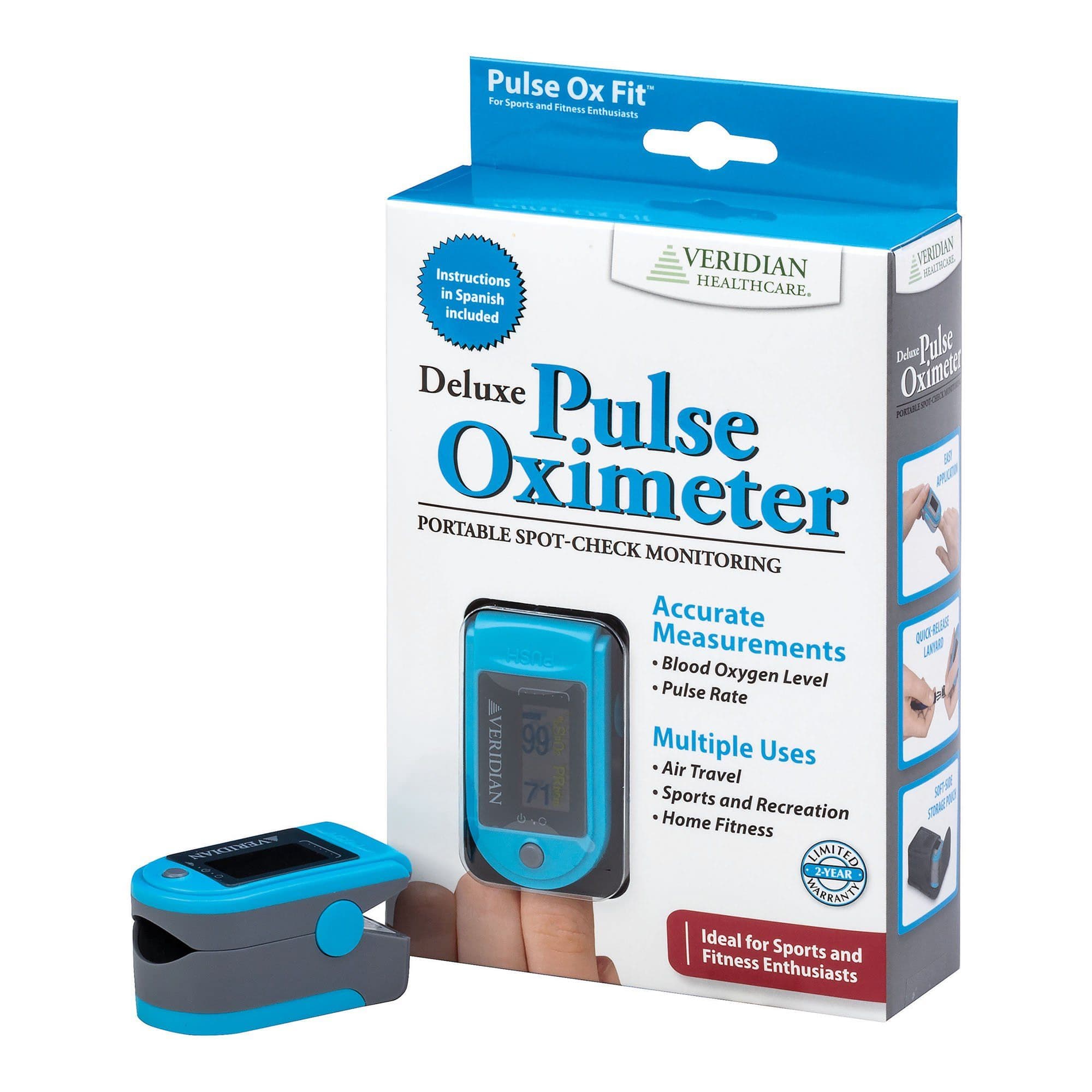 Deluxe Fingertip Pulse Oximeter - Image 4