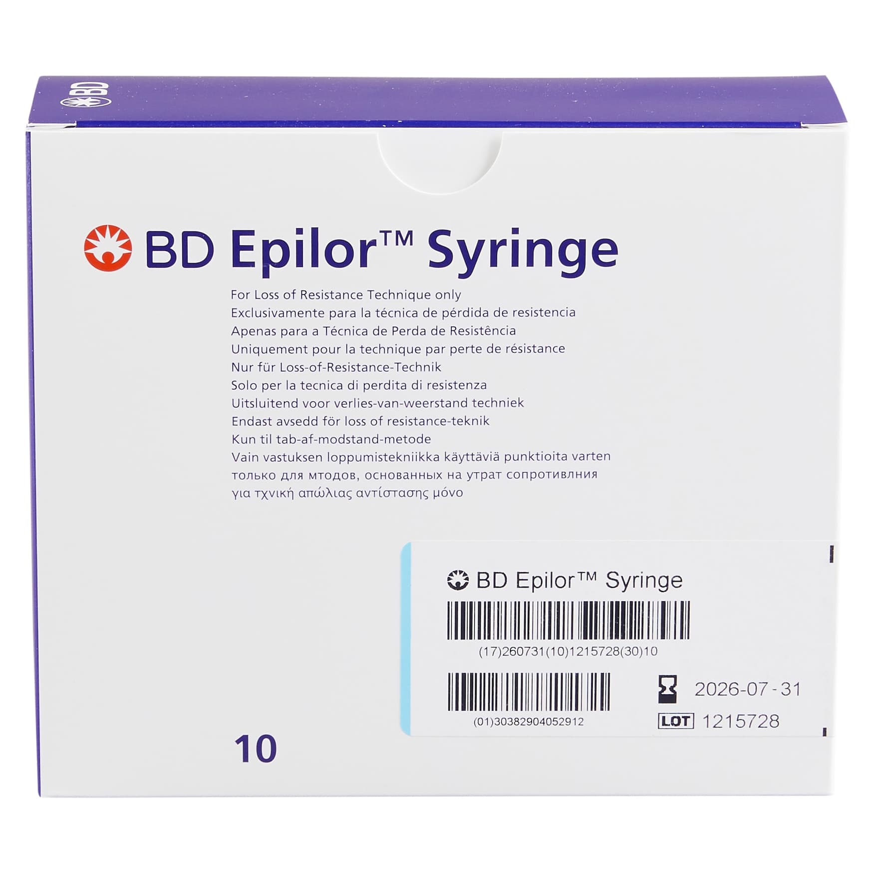 Epilor LOR Syringe - Image 2