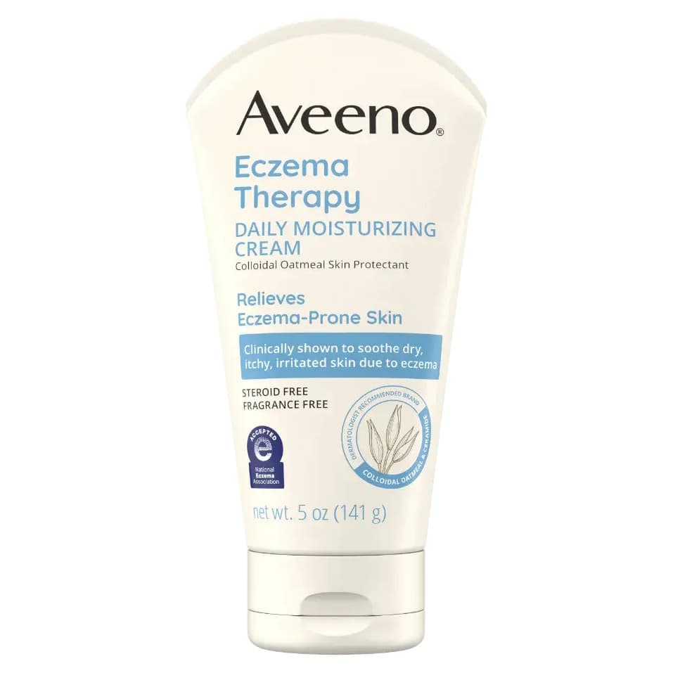 Aveeno Eczema Therapy Daily Moisturizing Cream, 5 oz - Case of 12 - Image 1