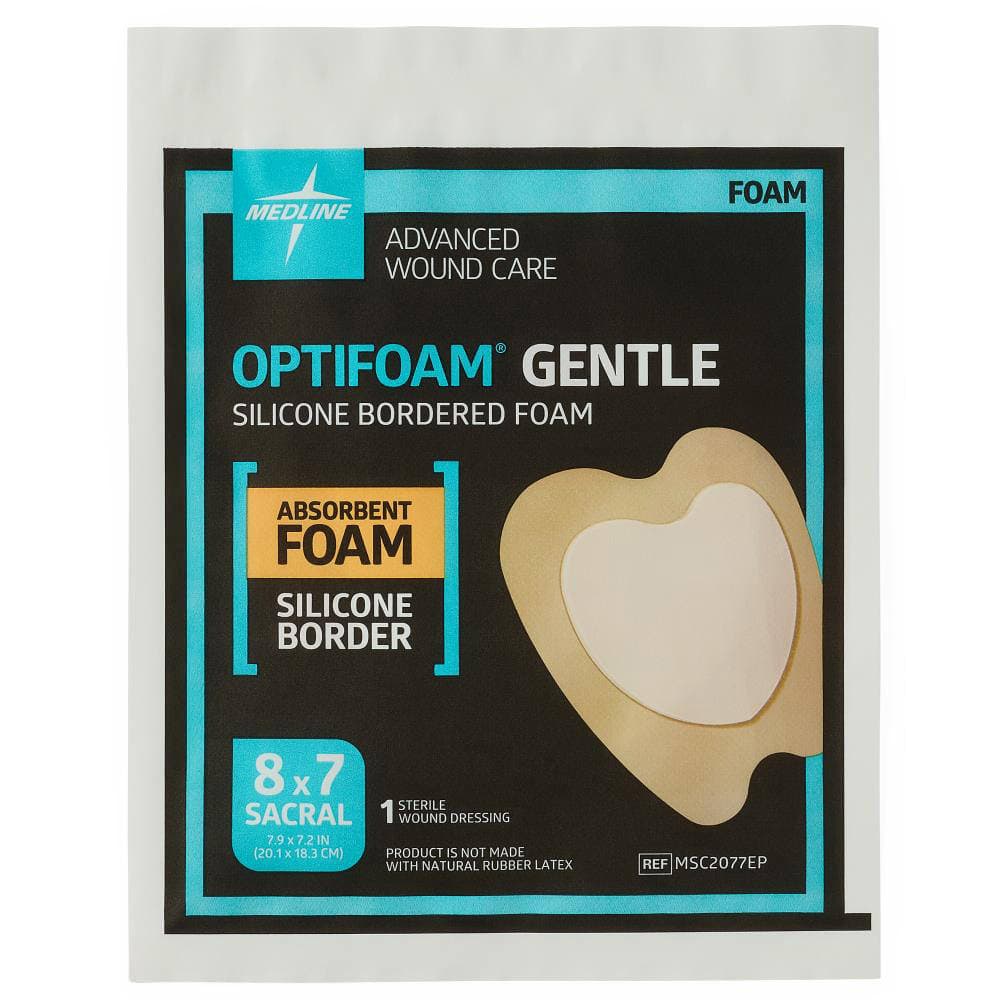Optifoam Gentle Sacral Silicone Bordered Foam Dressing - Image 4