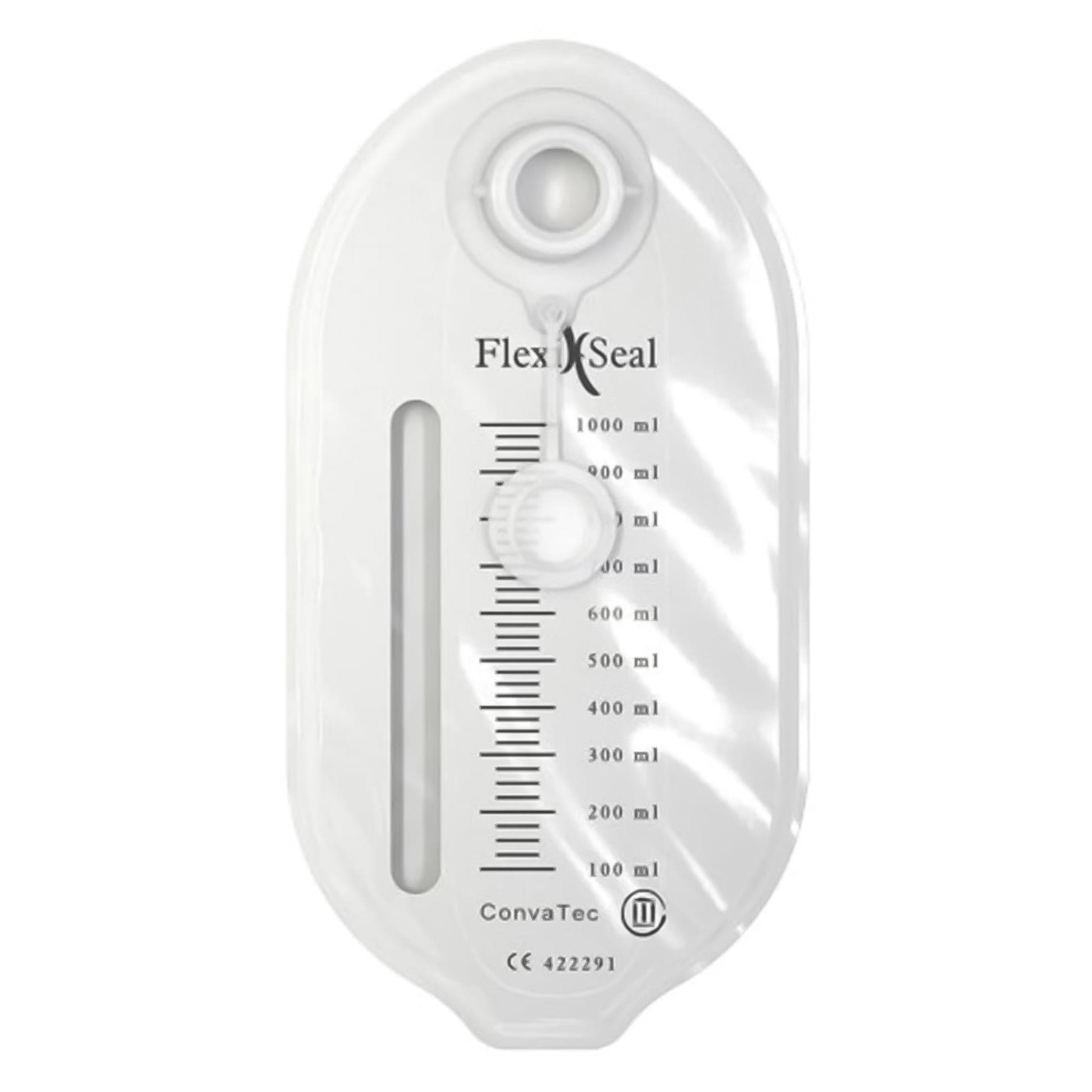 ConvaTec Flexi-Seal Fecal Management System Collection Bag with Charcoal Filter - Image 2