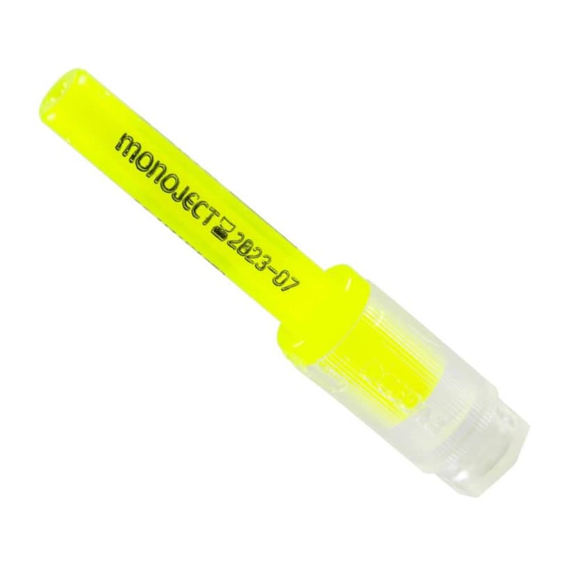 Monoject Safety IV Blunt Tip Access Cannula - Box of 100 - Image 1