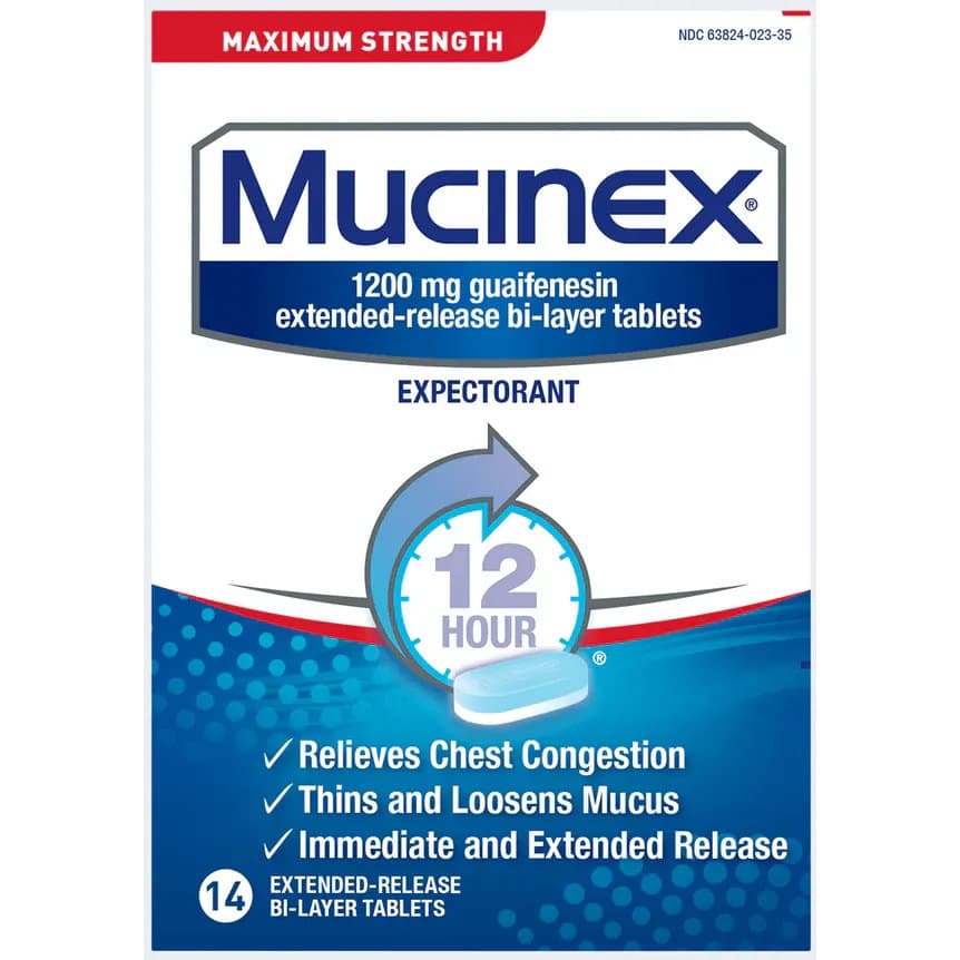 Mucinex SE Maximum Strength Extended-Release Bi-Layer Tablets - Image 2
