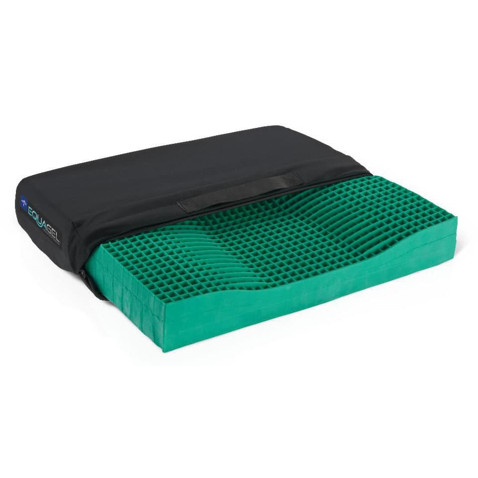 EquaGel Protector Wheelchair Cushion, 16"W x 16"D - Image 1