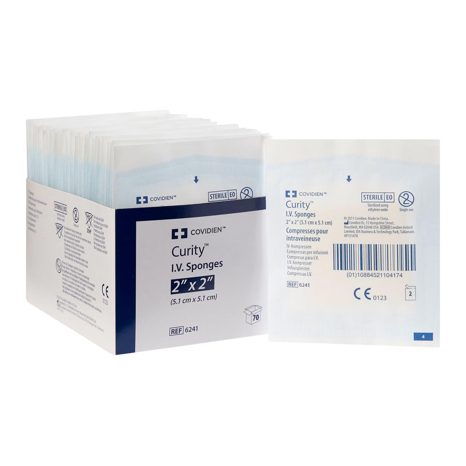 Curity 6 Ply Nonwoven I.V. Sponge