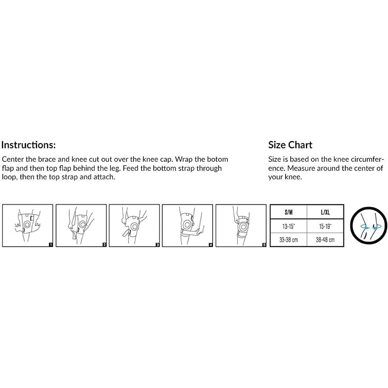 DonJoy Advantage Sport Stabilized Hinged Orthopedic Knee Wrap - Image 4