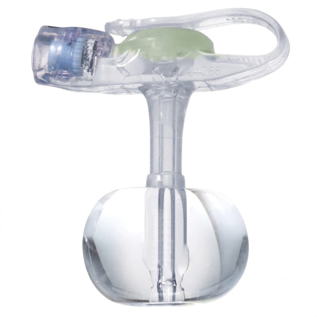 AMT MiniONE Enfit Low Profile Balloon Button Gastrostomy Tube, 3.0 cm Stoma, 14 Fr - Each - Image 1