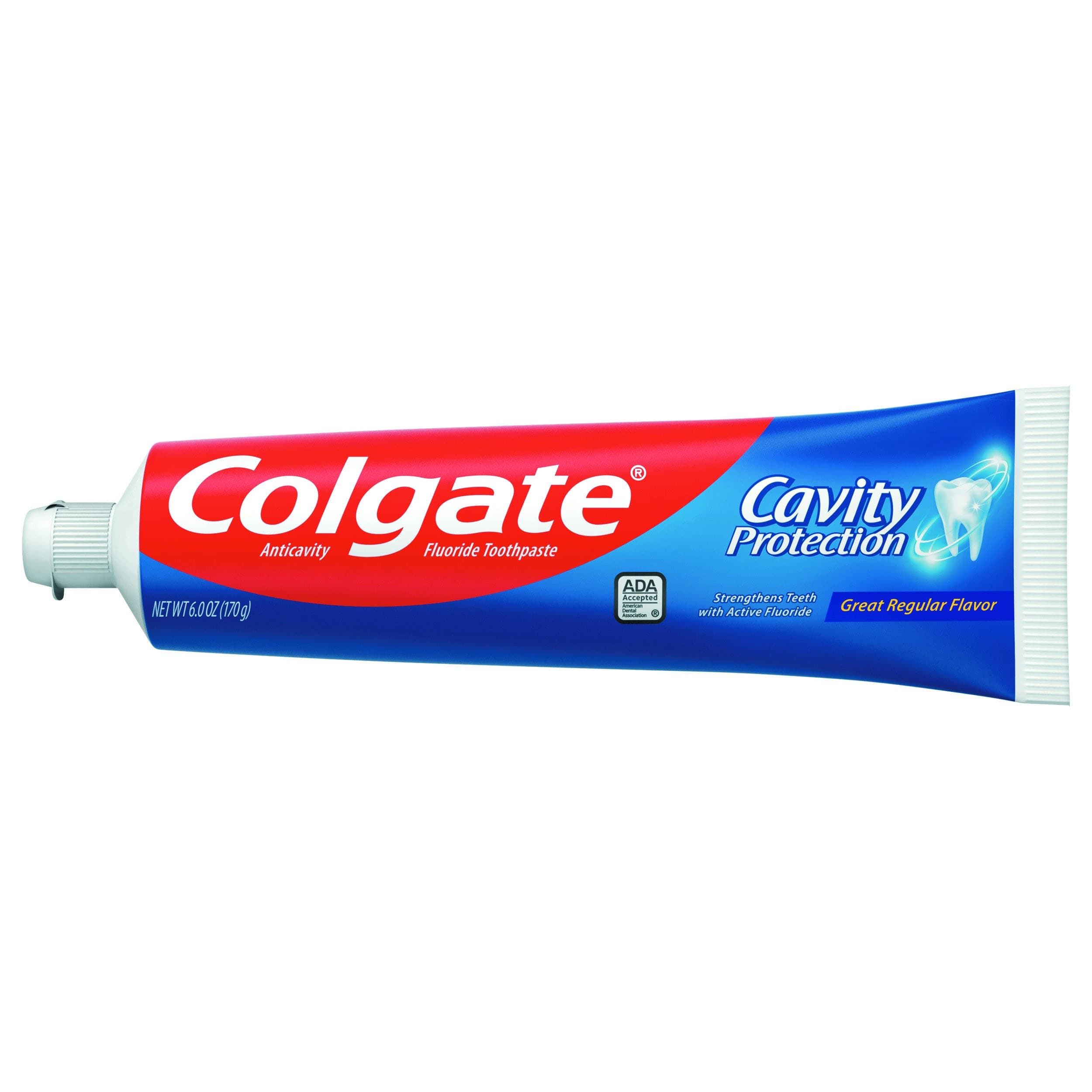 Colgate Cavity Protection Toothpaste Tube, 6 oz - Case of 24 - Image 1