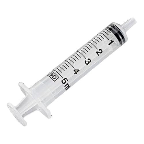 BD General Purpose Syringe, Luer Slip Tip, 5 ml - Box of 125 - Image 1