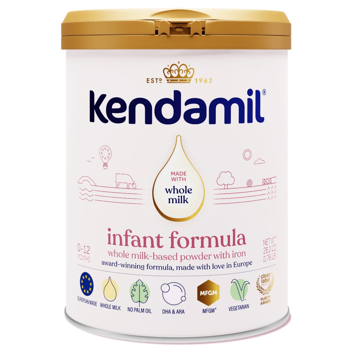 Kendamil Classic Infant Formula, 28.2 oz - Each - Image 1