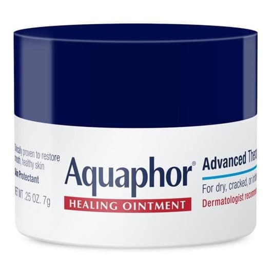 Aquaphor Dry Skin Moisturizer Healing Ointment Jar, 0.25 oz - Case of 48 - Image 1