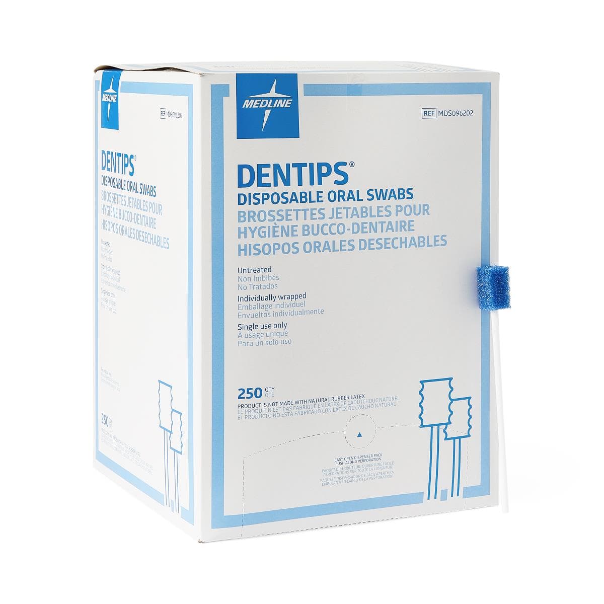 Medline Adult DenTips Oral Swab - Image 2