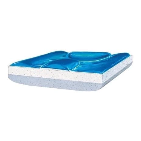 Skil-Care Noninflatable Foam and Gel Wedge Seat Cushion, 18 W x 16 D x 3-1/2 H Inch