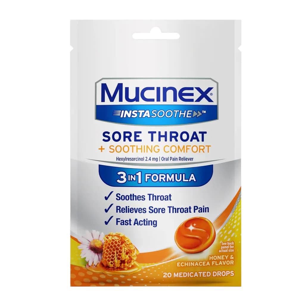 InstaSoothe Sore Throat + Soothing Comfort - 40 Count - Image 1