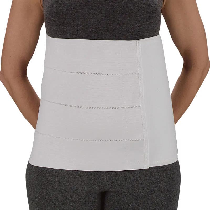 Deroyal 4 Panel Premium Abdominal Binder, 12 Inch L, 63 to 74 Inch Waist-Hip, Large - Each - Image 1